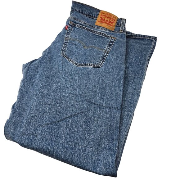 Levis 559‎ Blue Jeans 36X34 Men's Blue Loose Straight Leg Denim 2022 - Picture 1 of 10